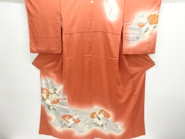 花鳥模様一つ紋訪問着